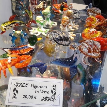 animaux en verre