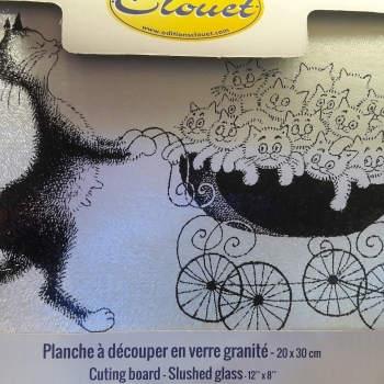 Planche a decouper chat