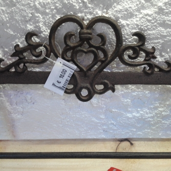 derouleur papier en fer