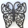 Dessous de plat ou décoration papillon en fonte