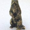 Marmotte de collection en métal