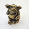 Figurine cochon en bronze