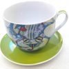 Tasse déjeuner en porcelaine sérigraphiée collection Allen