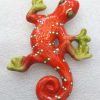 Magnet gecko crochet en céramique – Image 3