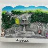 Magnet Hyères, Île de Porquerolles ,St Tropez,Toulon en relief fabriqués en France
