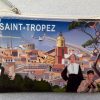 Porte monnaie - St Tropez ou chat de la collection Michèle Allen