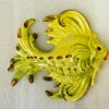 Poisson stylisé en céramique modèle unique peint à la main à accrocher – Image 12