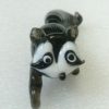 Raton laveur figurine en verre soufflé