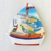 Magnet voilier personnalisable ou phare coloré en relief en résine – Image 4