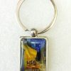 Porte clés " l' Iris " ou'' la terrasse du café le soir" Van Gogh en métal – Image 2