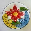 Bol petit déjeuner en céramique a motifs fleurs – Image 2