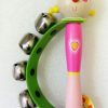 Hochet à Grelots en bois peint pour enfants en bas âge – Image 2