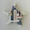 Magnet phare, étoile de mer, bateau ou l'ancre thermomètre en résine