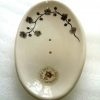 Porte savon en céramique peint a la main fabrication française – Image 3