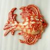 Poisson stylisé en céramique modèle unique peint à la main à accrocher – Image 17