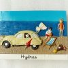 Magnet Hyères, Île de Porquerolles ,St Tropez,Toulon en relief fabriqués en France – Image 7