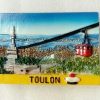 Magnet Hyères, Île de Porquerolles ,St Tropez,Toulon en relief fabriqués en France – Image 9