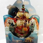 Carte de voeux Santoro swing 3D en relief - Bateau pirate