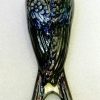Hirondelle noire ailes fermées en céramique à accrocher – Image 7
