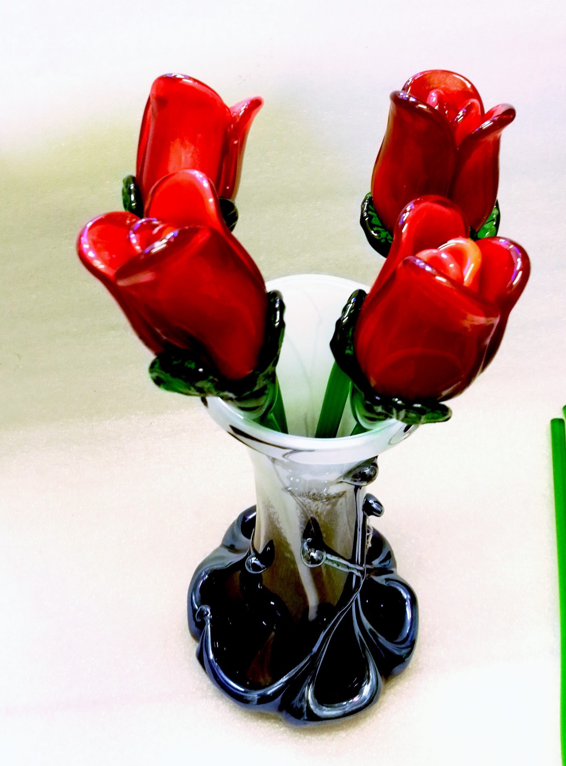 Rose, Narcisse, coquelicot, l'arome, fleur de lys, en verre soufflé |  Boutique Idellia – Au centre de Hyères