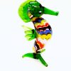 Hippocampe figurine en verre soufflé artisanat français