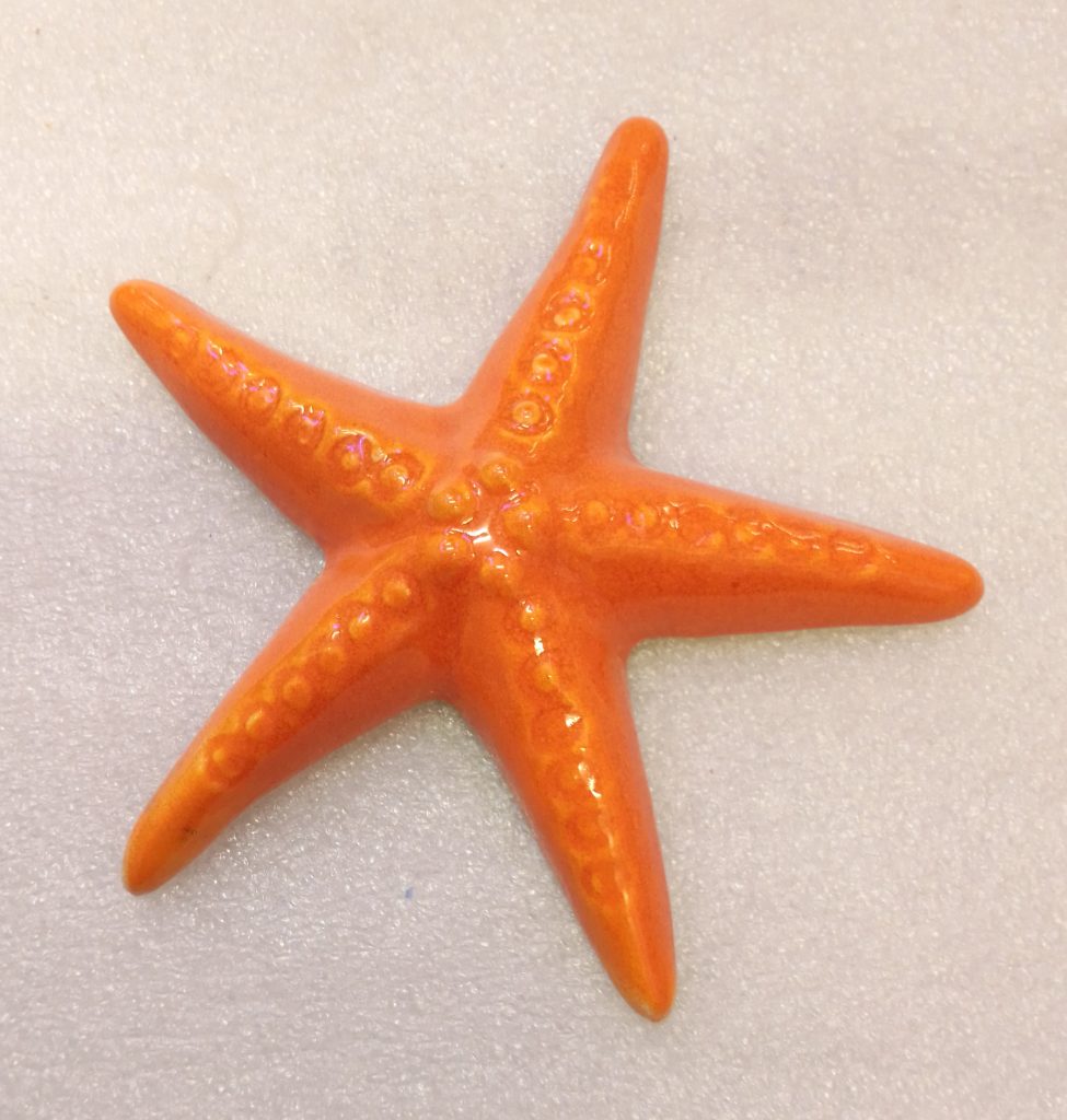 Etoile de mer en céramique à