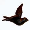 Hirondelle en vol en fonte à accrocher – Image 2