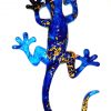 Salamandre multicolore décoration en résine petit modèle 18 cm
