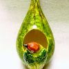 Nichoir nid d oiseau goutte décoration en céramique – Image 15
