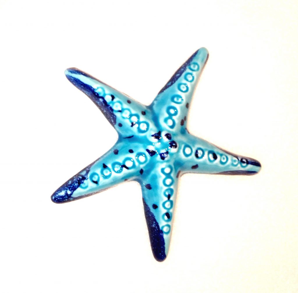 Etoile de mer en céramique à
