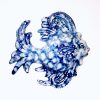 Poisson stylisé en céramique modèle unique peint à la main à accrocher – Image 10