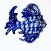 Poisson stylisé en céramique modèle unique peint à la main à accrocher – Image 11