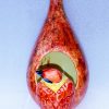 Nichoir nid d oiseau goutte décoration en céramique – Image 13