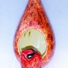 Nichoir nid d oiseau goutte décoration en céramique – Image 14