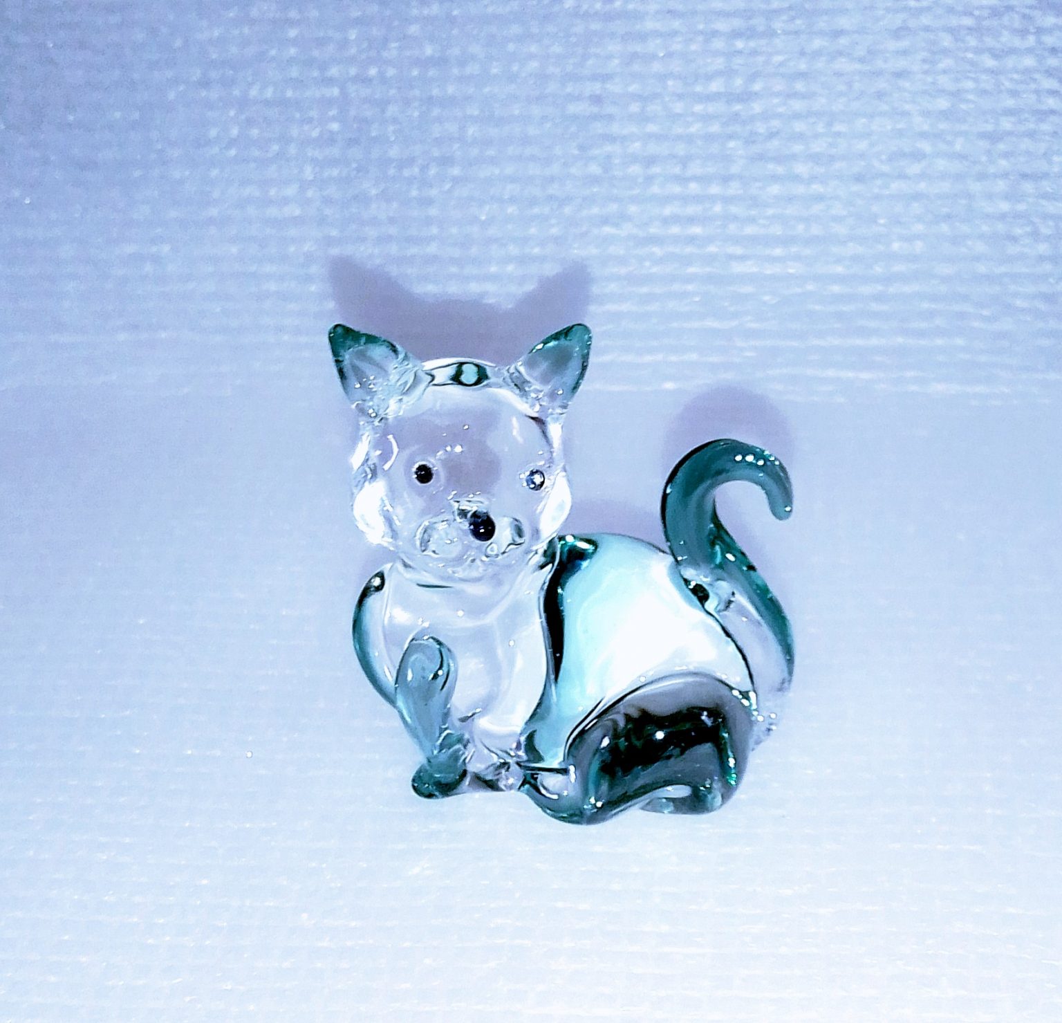 Chat En Verre Soufflé LANGHAM GLASS - Occasion