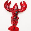 Homard en céramique création artisanale peint à la main – Image 9