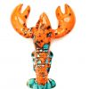 Homard en céramique création artisanale peint à la main – Image 14