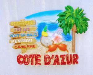 sur la cote d azur magnet Saint Tropez, Fréjus, port grimaud, st maxime, Cavalaire