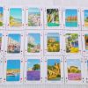Menton, Toulon, Avignon, jeux de carte Provence, cote d 'azur