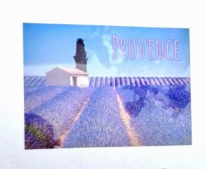 set de table lavande de Provence