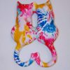magnet chats rose fushia jaune bleu multicolore
