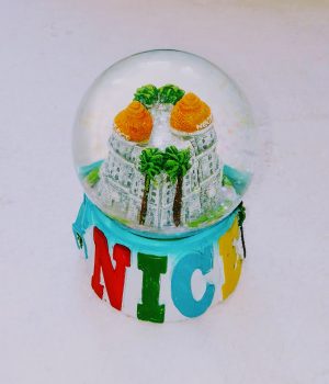 Ville de Nice boule à neige