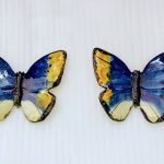 papillons bleus marine fabrication française