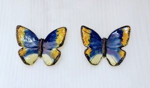 papillons bleus marine fabrication française