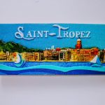 magnet saint Tropez en relief en résine