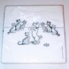 dressage de chiens serviette de table collection Dubout