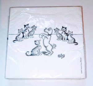 dressage de chiens serviette de table collection Dubout