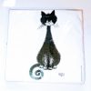 spirale chat - serviettes de table collection chat de Dubout