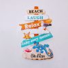 Magnet panneaux cote d azur en résine, plage, sieste, vacances  ,relax , etc – Image 2