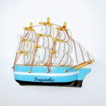 voilier Porquerolles magnet